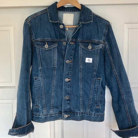 ck jeans denim jacket